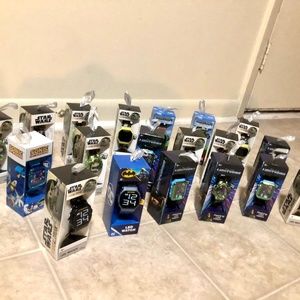 Lot of 20x led light up boys watches new